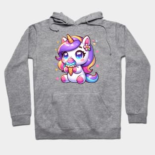 Unicorn Ice Cream Dreams Hoodie